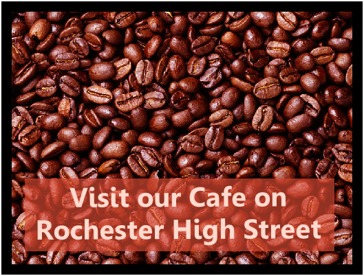 Visit our Cafe on 
Rochester High Street